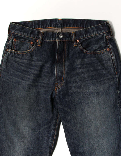 JUMBO 14.5oz セルビッチ ストレートジーンズ ZIP エイジング3years【SBJ-145-222xxZPM 3A】