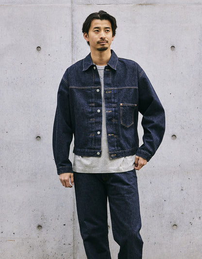 JUMBO 14.5oz セルビッチ 1st デニムジャケット WWⅡ【SBJ-145-301】