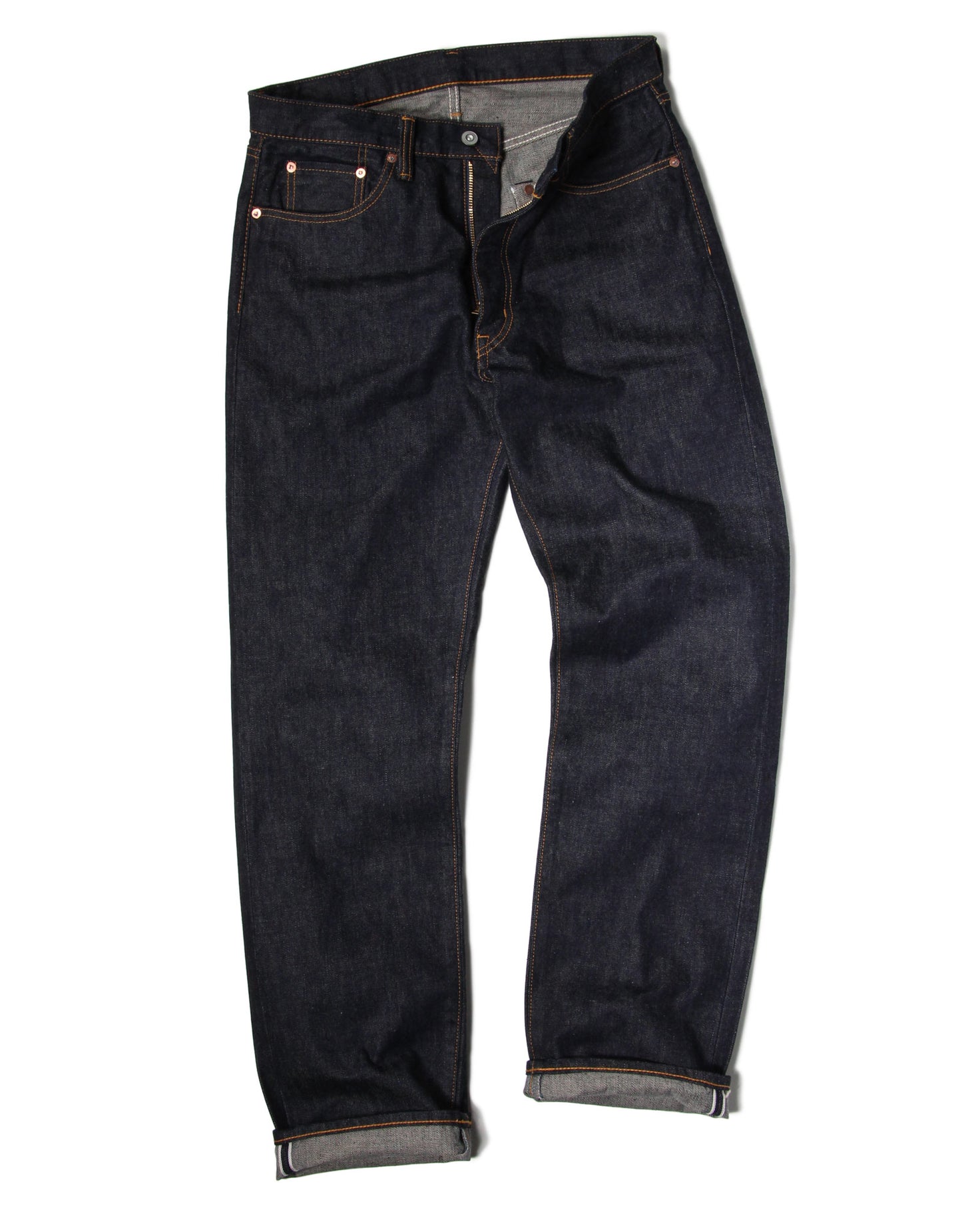 JUMBO 14.5oz セルビッチ レギュラーストレートジーンズ【SBJ-145-444】