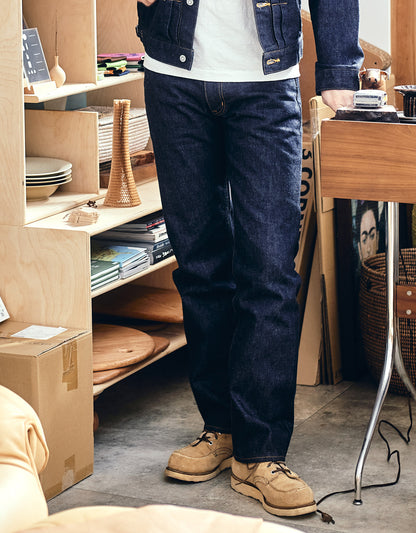 JUMBO 14.5oz セルビッチ レギュラーストレートジーンズ【SBJ-145-444】