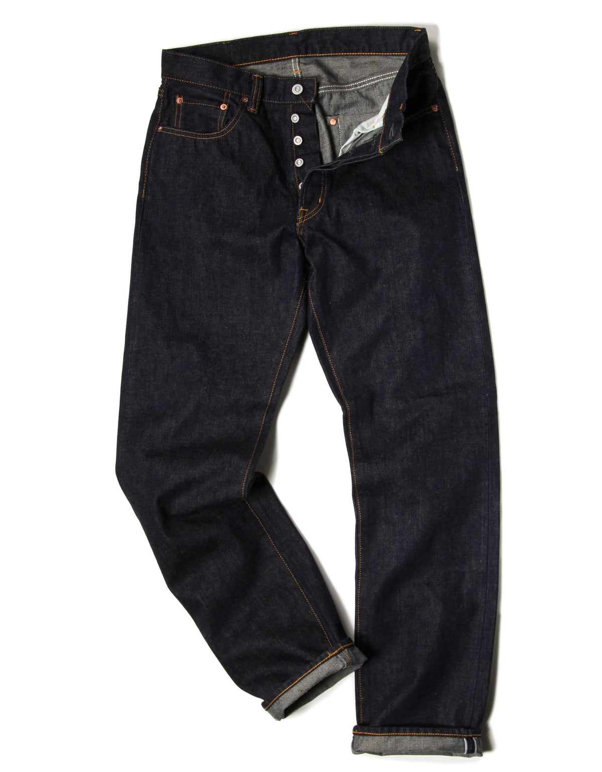 JUMBO 14.5oz Selvedge Regular Straight Jeans [SBJ-145-444]