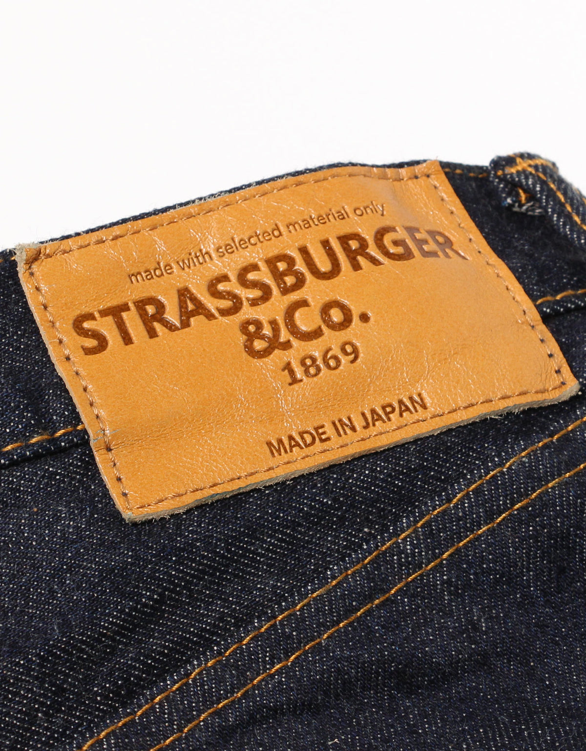 JUMBO 14.5oz Selvedge Regular Straight Jeans [SBJ-145-444]