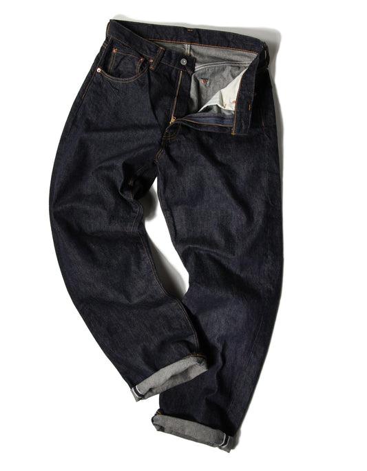 JUMBO 14.5oz セルビッチ ワイドテーパードジーンズ【SBJ-145-888】