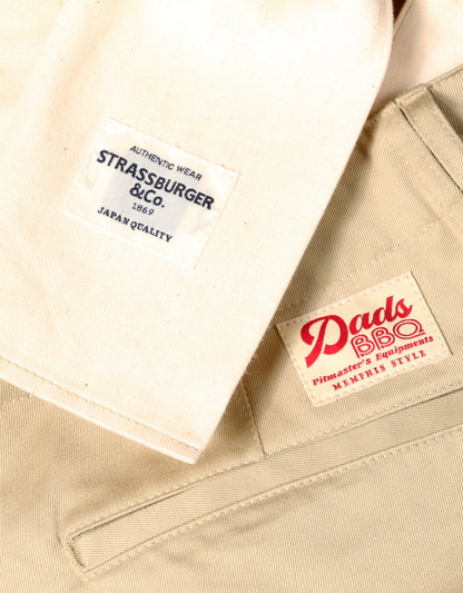 Dads BBQ T/C  チノトラウザー【SBDB-002】