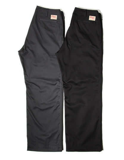 Dads BBQ T/C  チノトラウザーBLACK/CHARCOAL【SBDB-002】