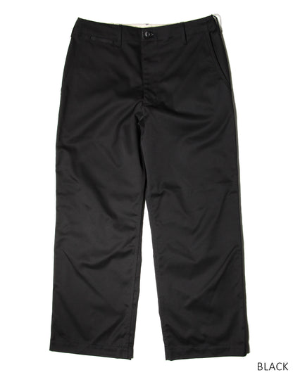 Dads BBQ T/C  チノトラウザーBLACK/CHARCOAL【SBDB-002】