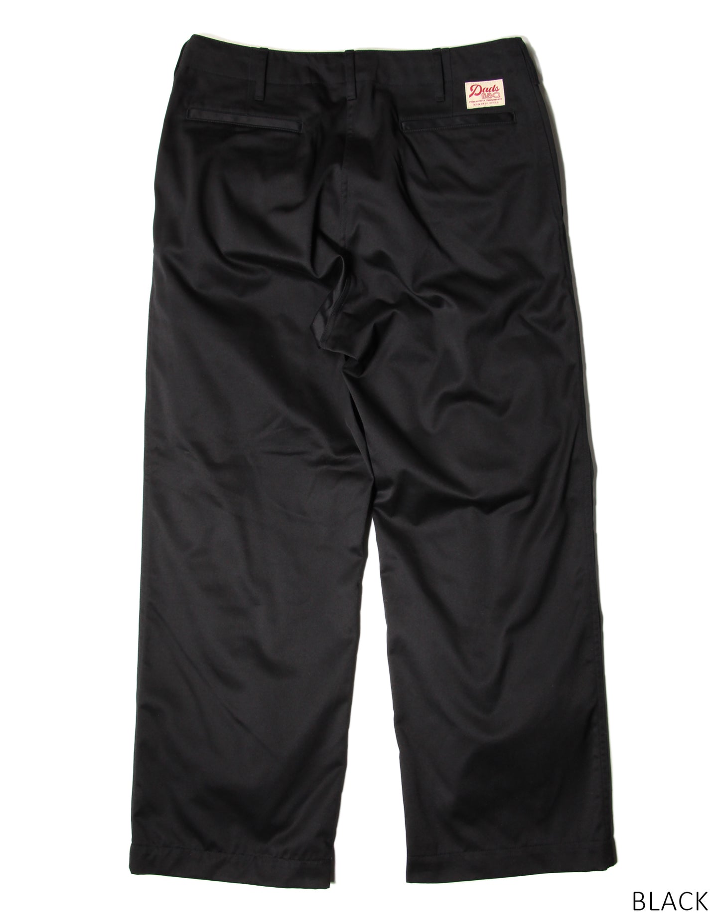 Dads BBQ T/C  チノトラウザーBLACK/CHARCOAL【SBDB-002】
