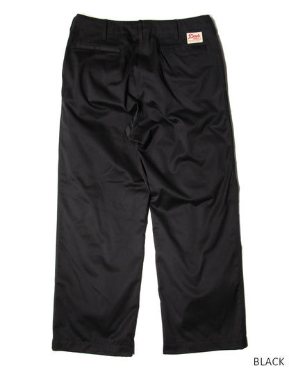Dads BBQ T/C  チノトラウザーBLACK/CHARCOAL【SBDB-002】