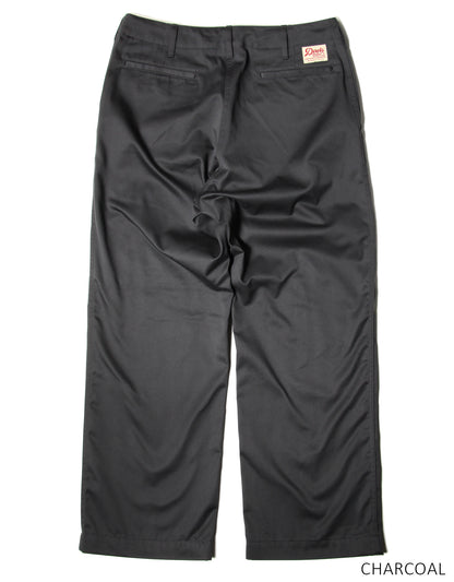 Dads BBQ T/C  チノトラウザーBLACK/CHARCOAL【SBDB-002】