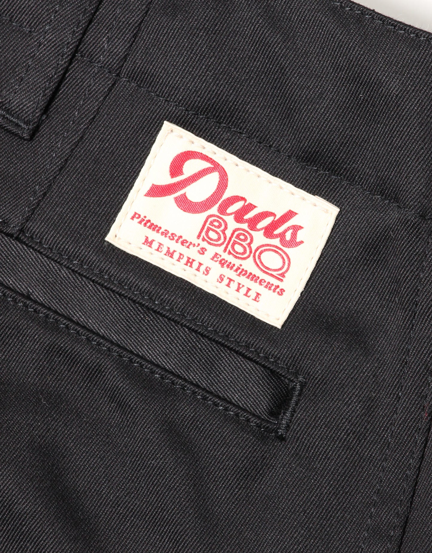 Dads BBQ T/C  チノトラウザーBLACK/CHARCOAL【SBDB-002】