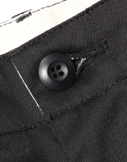 Dads BBQ T/C  チノトラウザーBLACK/CHARCOAL【SBDB-002】