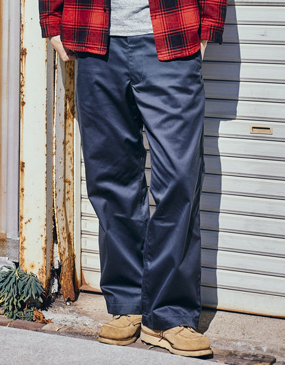 Dads BBQ T/C  チノトラウザーBLACK/CHARCOAL【SBDB-002】