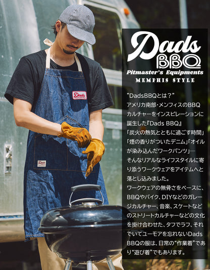 Dads BBQ T/C  チノトラウザーBLACK/CHARCOAL【SBDB-002】