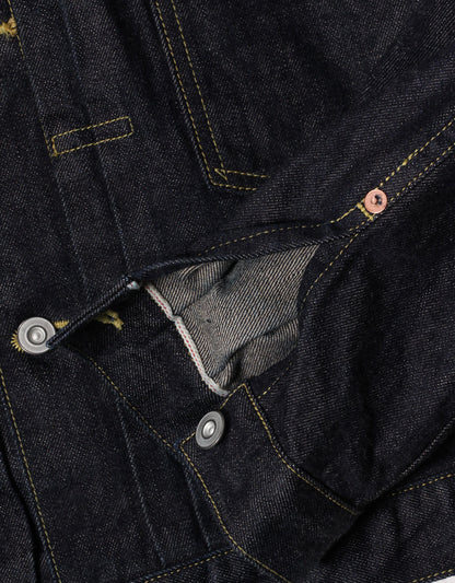 JUMBO 14.5oz セルビッチ 1st デニムジャケット バナナイエロー【SBJ-145-305】