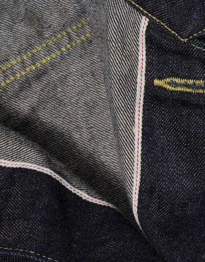 JUMBO 14.5oz セルビッチ 1st デニムジャケット バナナイエロー【SBJ-145-305】
