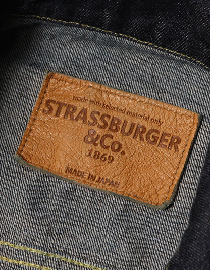 JUMBO 14.5oz セルビッチ 1st デニムジャケット バナナイエロー【SBJ-145-305】