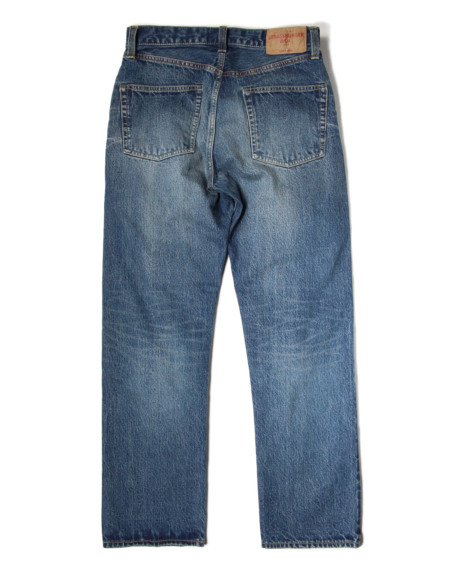 PIONEER 13.7oz セルビッチレギュラーストレートジーンズ エイジング 53【SBP-137-4001E53】