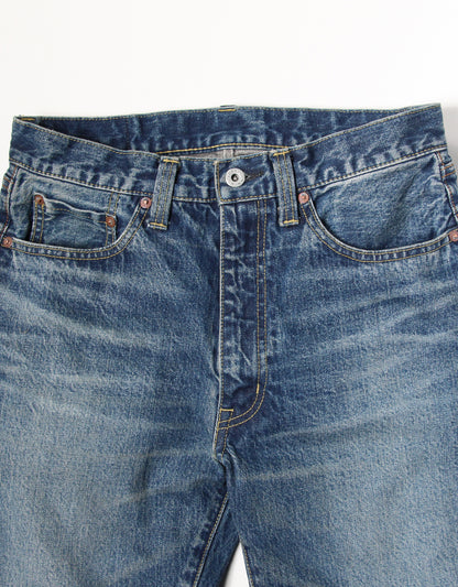 PIONEER 13.7oz セルビッチレギュラーストレートジーンズ エイジング 53【SBP-137-4001E53】