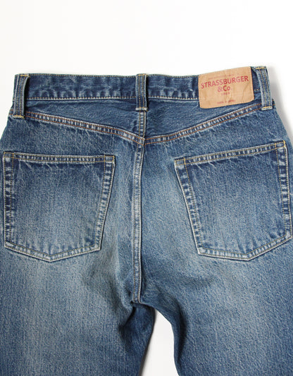 PIONEER 13.7oz セルビッチレギュラーストレートジーンズ エイジング 53【SBP-137-4001E53】