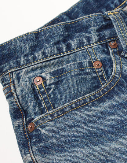 PIONEER 13.7oz セルビッチレギュラーストレートジーンズ エイジング 53【SBP-137-4001E53】
